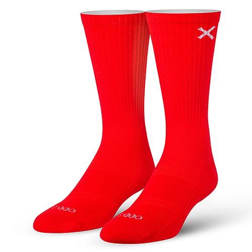 ラージ フィート ソックス BASIC RED CREW OSBCRWRED