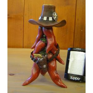 チリ W／ガン キャンドル ホルダー PS2866