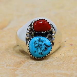 インディアンジュエリー インディアンジュエリー ブレスレット248 | ターコイズ・メンズ