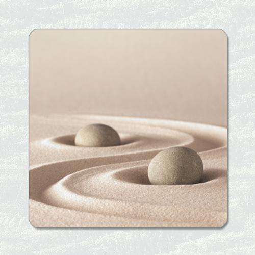 ＜ラバー コースター＞　ZEN-1　禅　吸水タイプコースター