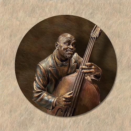 ＜ラバー コースター＞　JAZZ ベース　吸水タイプコースター