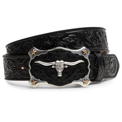 ジャスティン （JUSTIN） ウエスタンベルト WORK BASIC BLACK TLC11193