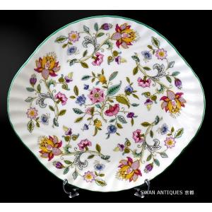 ミントン　平皿　5枚　花柄 プレート 27cm位 MINTON（ミントン） ハドンホール プレート ケーキ マルチプレート