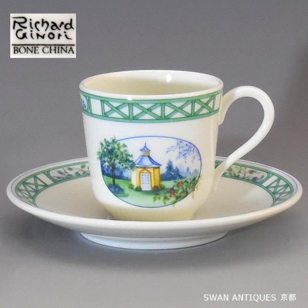 リチャードジノリ Richard Ginori  bone china デミタス カップ＆ソーサー