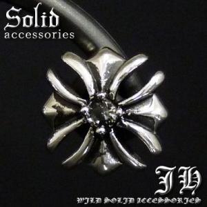 ステン製で最安777円 １個売り フレアクロス煌きGlass黒煌きGlass ステンレスピアス スタ...