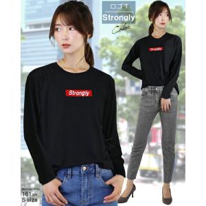 ロゴtシャツ レディース カットソー tシャツ...の詳細画像5