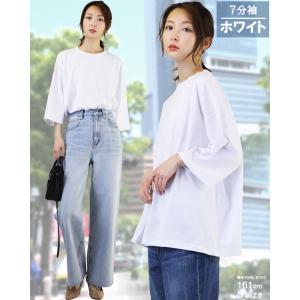 7分袖 おしゃれ ビッグシルエット tシャツ ...の詳細画像2