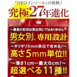 インソール 中敷き シークレットシューズ メン...の詳細画像2