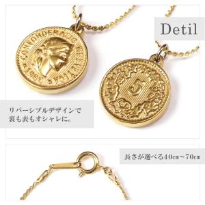 コインネックレス ステンレス 金属アレルギー ...の詳細画像5