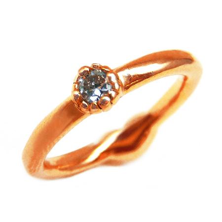 kor264 3号から13号 リバーシブル 裏と表で使える自由自在ピンキーリング 高級プラチナRG加...