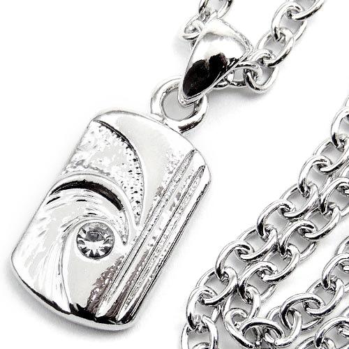 超お得 アクセ誕生 プレートネックレス プラチナsvRG加工 ペアネックレス が おすすめ n530...