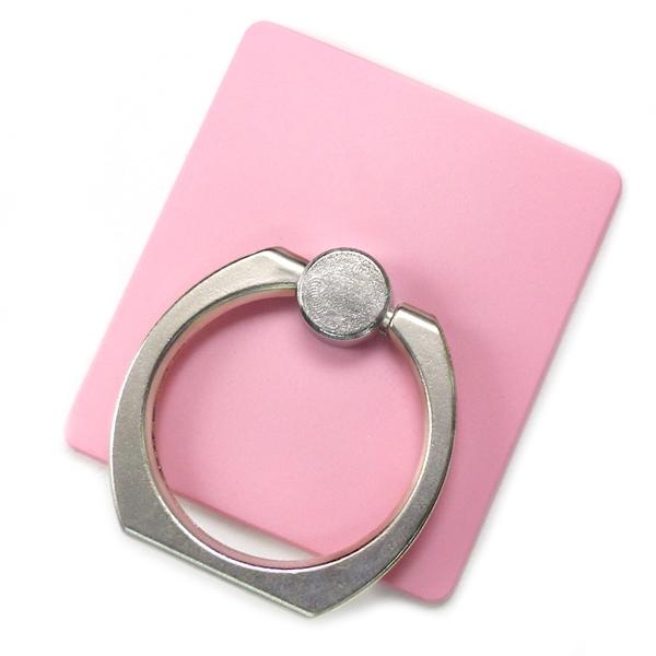 在庫限り スマホリング おしゃれ シンプル ピンク シルバー cr バンカーリング かわいい おすす...