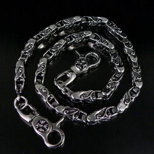 ひえしょう　超希少　総重量300g シルバー　ウォレットチェーン Amazon | ウォレットチェーン シルバー喜平 重厚ファンシー