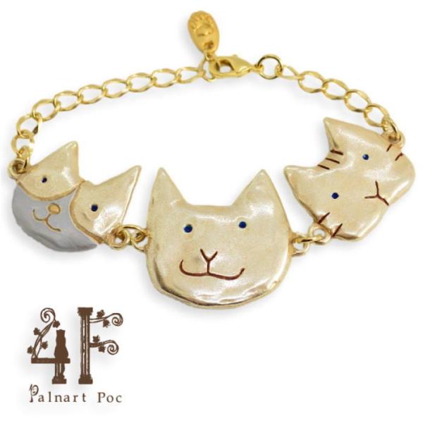 4F パルナートポック ネコ社会 ブレスレット フィーアエフ  PalnartPoc  2306