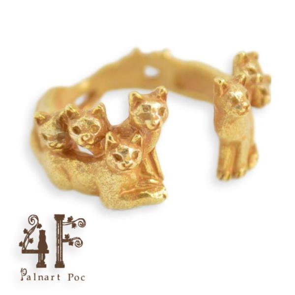 4F パルナートポック リング 夜の集会 ゴールド フリーサイズ  フィーアエフ PalnartPo...