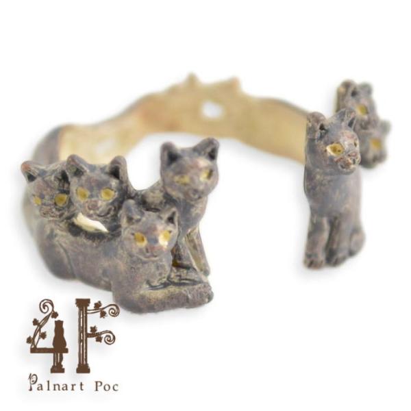 4F パルナートポック リング 夜の集会 シルバー フリーサイズ  フィーアエフ PalnartPo...