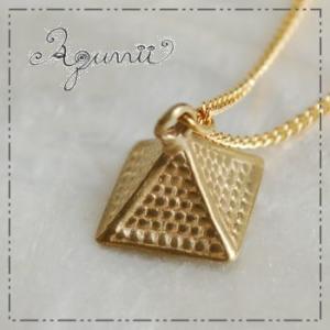 Aquvii／アクビ Egypt Necklace -pyramid エジプトのピラミッドモチーフの...