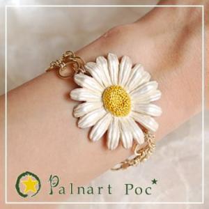 パルナートポック Palnart Poc ラウテルンブレス ブレスレット 大きなマーガレットの花のブ...