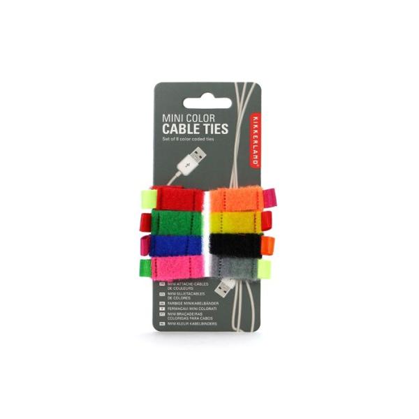 キッカーランド ミニカラーケーブルタイ Mini Color Cable Ties set of 8...