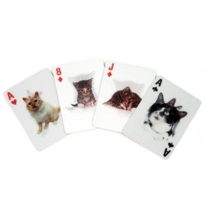 キッカーランド 3D ネコ トランプ  3D Cat Playing Card 猫のトランプ Kikkerland｜swaps