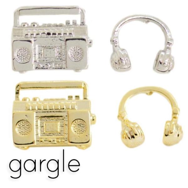 gargle ガーグル ラジカセとヘッドホン ピアス PWE14061 2404