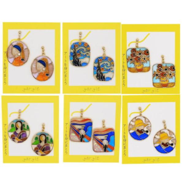 gargle ガーグル ステンドアート ピアス PC14132 pc 2412