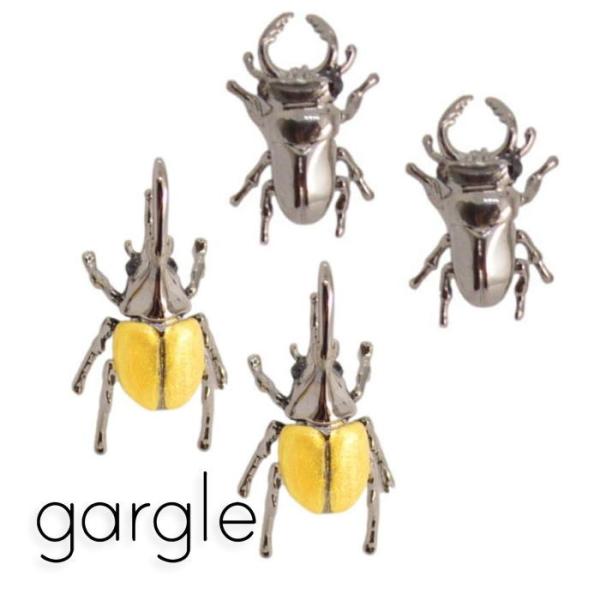 ピアス gargle ガーグル ヘラクレスとオオクワ ピアス  PC16564 2606 swaps