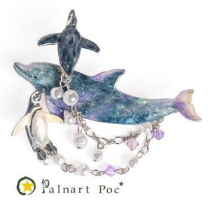 [新作] パルナートポック ブローチ 星海のダンス Palnart Poc 2607