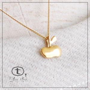 ぽってりりんご ネックレス thuthu appetizing accessories/チュチュ ア...