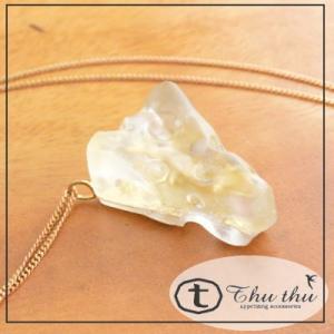 さんかくチーズ ネックレス チェーンタイプ thuthu appetizing accessorie...