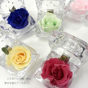 プリザーブドフラワー スワロフスキー ジュエリ...の詳細画像1