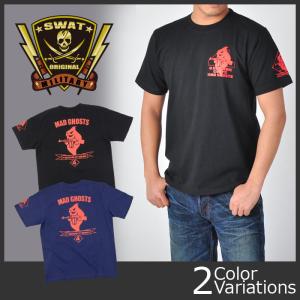 SWAT ORIGINAL（スワットオリジナル） マッド ゴースト バックプリント 半袖 Tシャツ 【メール便】｜swat