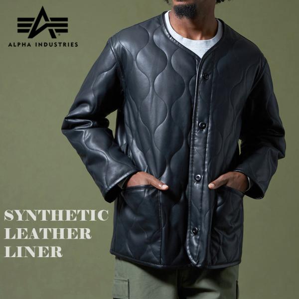 ALPHA INDUSTRIES INC.（アルファインダストリーズ） SYNTHETIC LEAT...