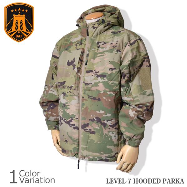 BAF 米軍タイプ レプリカ &quot;改良型&quot; LEVEL7 HOODED PARKA 【中田商店】 AS...