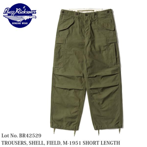 Buzz Rickson's TROUSERS SHELL FIELD M-1951 SHORT L...