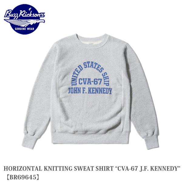 Buzz Rickson's HORIZONTAL KNITTING SWEAT SHIRT “CV...