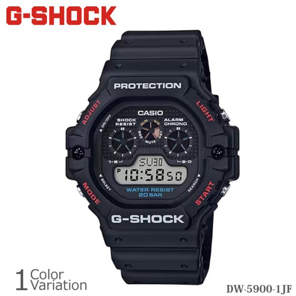 CASIO（カシオ） G-SHOCK DW-5900-1JF 樹脂バンド 【正規1年保証】
