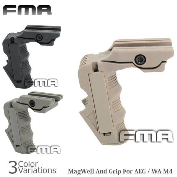 FMA MagWell And Grip For AEG / WA M4 TB499/500/501