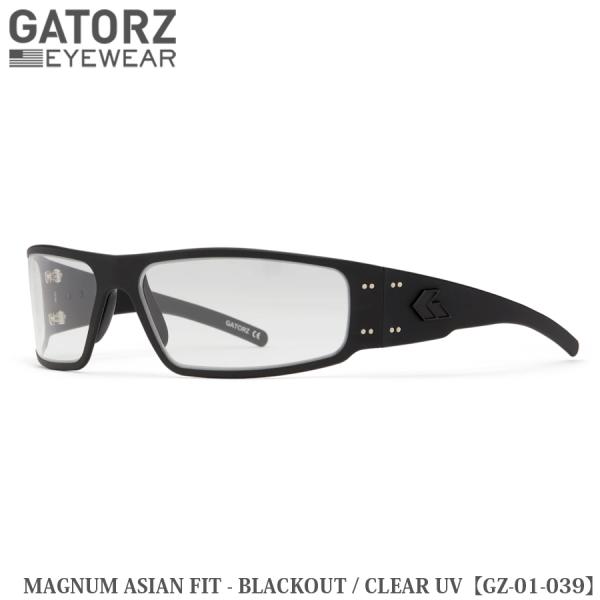 GATORZ（ゲイターズ） MAGNUM ASIAN FIT - BLACKOUT / CLEAR ...