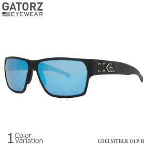 GATORZ（ゲイターズ） DELTA MatteBlack BLUE MIRROR Polarized デルタ マットブラック ブルーミラー ポラロイズド （偏光）サングラス GDELMTBLK01P-B｜swat