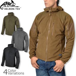 HELIKON-TEX(ヘリコンテックス) ALPHA HOODIE JACKET GRID FLEECE アルファ フーディ ジャケット グリッド フリース HT-37｜ミリタリーショップ SWAT