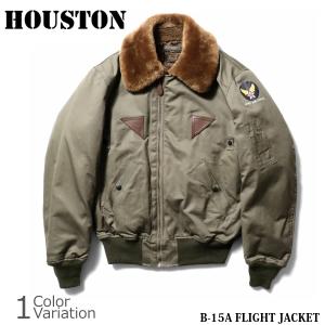 HOUSTON（ヒューストン） B-15A FLIGHT JACKET コットン フライトジャケット 5503c｜swat