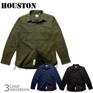 HOUSTON（ヒューストン） SOLID VIYELLA SHIRT ソリッド ビエラ シャツ 40766｜swat