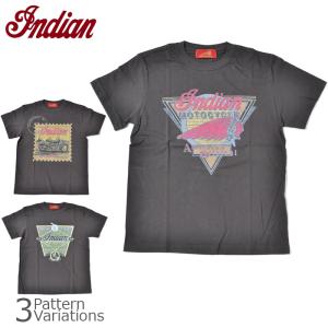 indian Motocycle Print Tee プリント Tシャツ 【メール便】｜swat