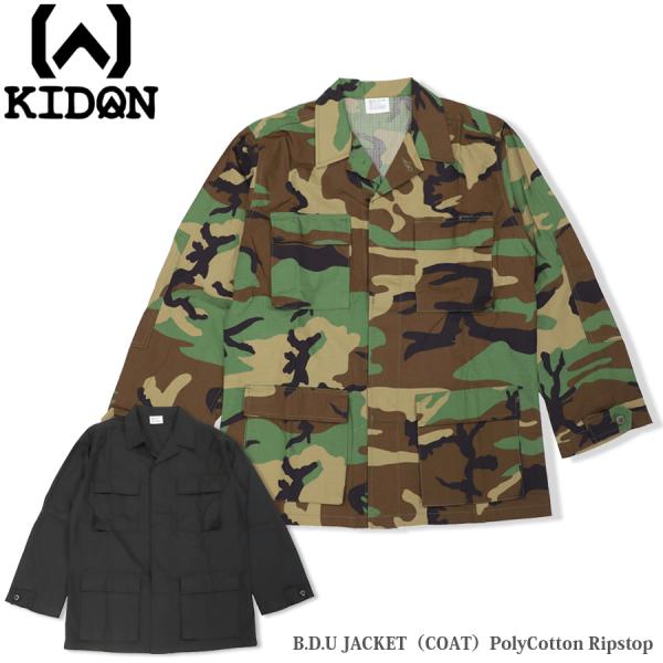KIDON B.D.U JACKET（COAT）PolyCotton Ripstop