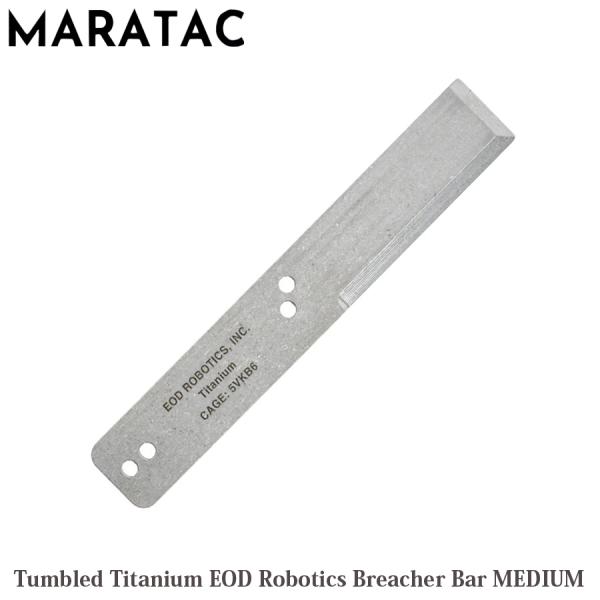 MARATAC Tumbled Titanium EOD Robotics Breacher Bar...