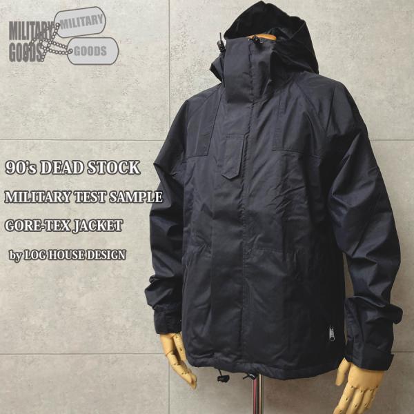 LOG HOUSE DESIGN 90's DEAD STOCK MILITARY TEST SAM...