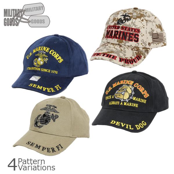 MILITARY GOODS（ミリタリーグッズ） U.S.MARINES LOGO CAP 【中田商...