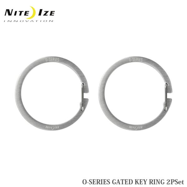 NITE IZE（ナイトアイズ） Oキーリング 2P ステンレスシルバー メール便
