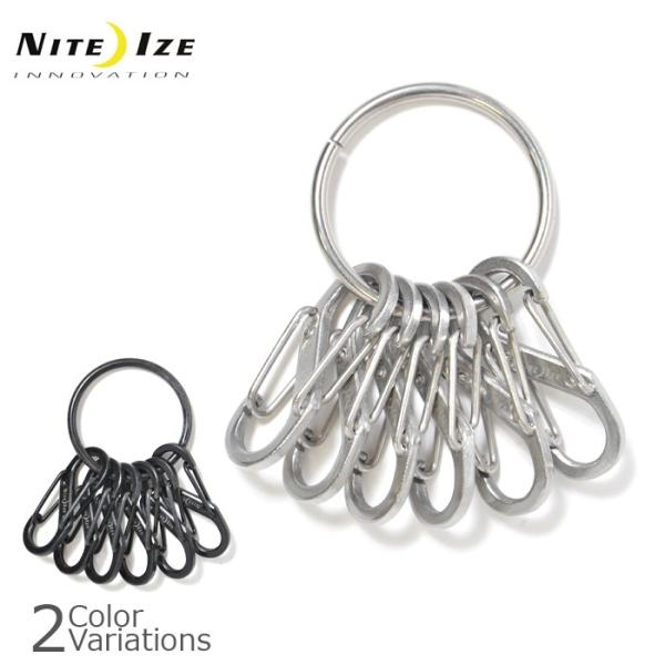 NITE IZE（ナイトアイズ） KEY RING S-BINER キーリング エスビナー 【メール...